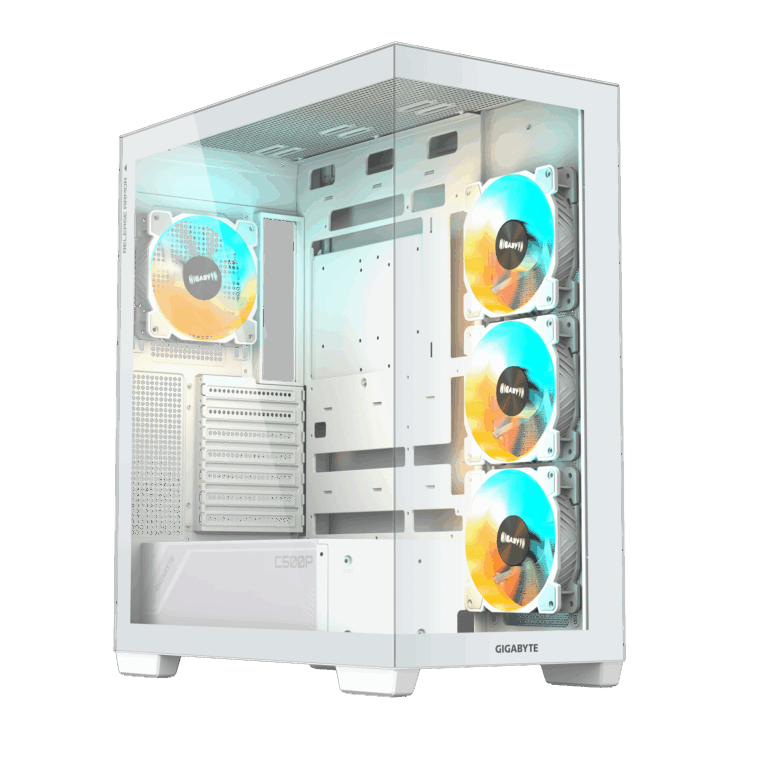 Gigabyte C500 Panoramic Stealth ICE ARGB Desktop Cabinet