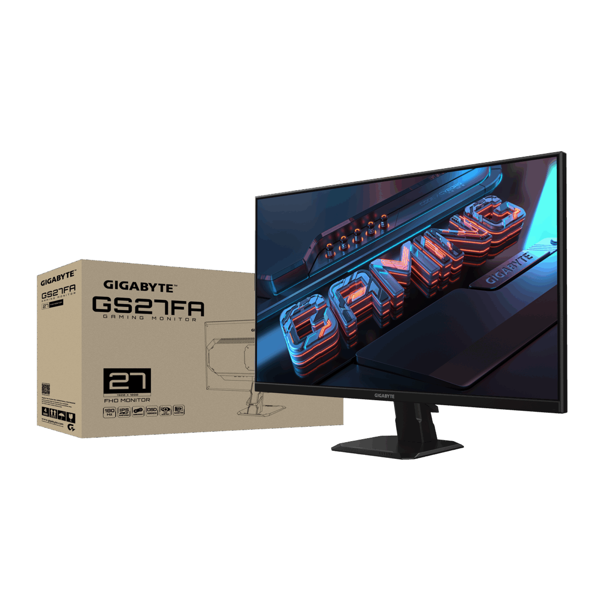 Gigabyte GS27FA 27 Inches SS IPS Display, 180Hz Monitor - Image 2