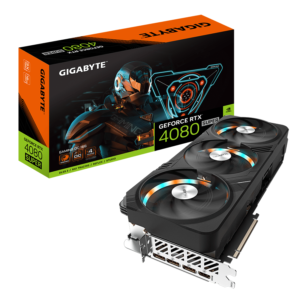 Gigabyte GeForce RTX 4080 Super Gaming OC 16GB Graphics Card GDDR6X, DLSS 3.5, Ray Tracing & Triple-Fan