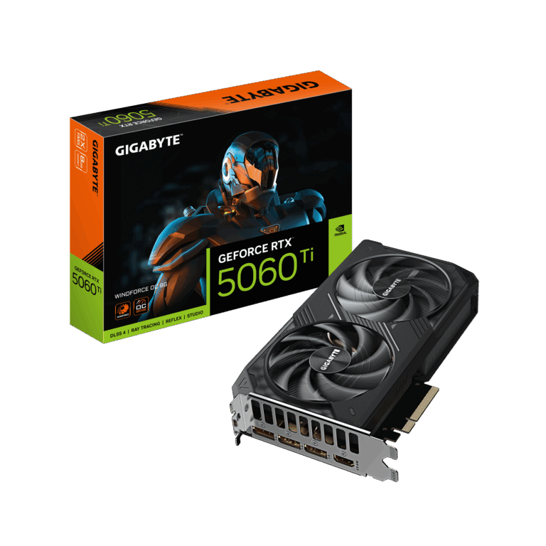 Gigabyte GeForce RTX 5060 Ti Windforce OC 8GB Graphics Card
