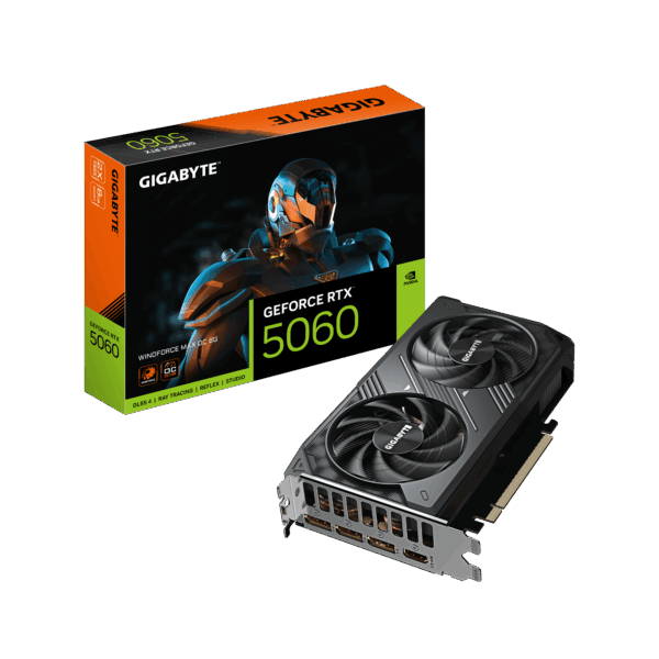 Gigabyte GeForce RTX 5060 Windforce Max OC 8G Dual Fan