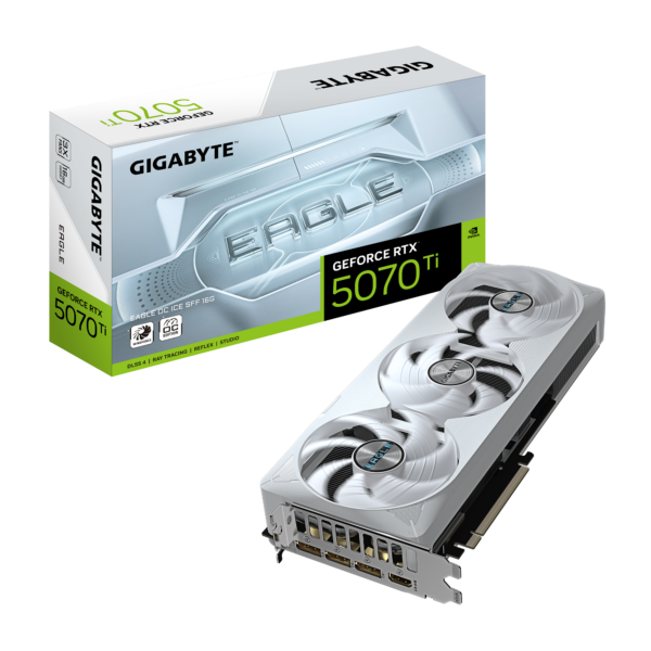 Gigabyte GeForce RTX 5070 Ti Eagle OC ICE SFF Graphics Card 1