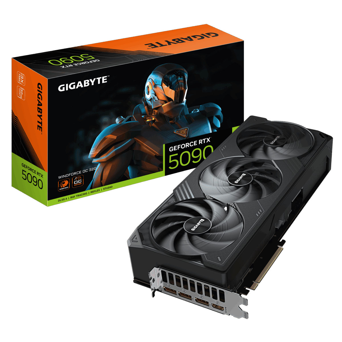 Gigabyte GeForce RTX 5090 Windforce OC 32G Graphics Card