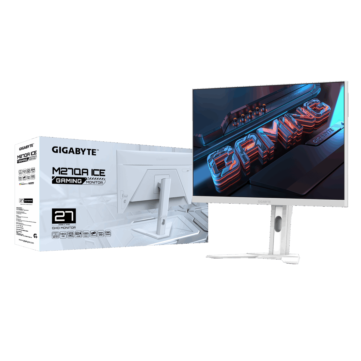 Gigabyte M27QA ICE Gaming Monitor - Image 9