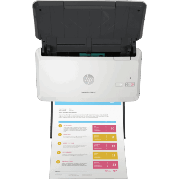 HP Scanjet Pro 2000 s2 Sheet Feed Scanner 5