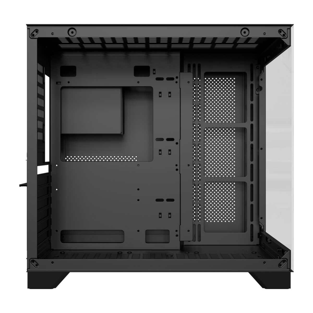 ICEMASTER Dynamite XL Mid-Tower Computer Case/Gaming Cabinet - Black (7 Argb Fans) | Support EATX,ATX, Micro-ATX, Mini-ITX | Pre-Installed 3 Side Fans, 1 Rear Fan & 3 Bottom Fans - Image 4