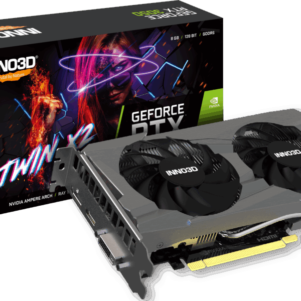 INNO3D GeForce RTX 3050 8GB Twin X2 Graphics Card