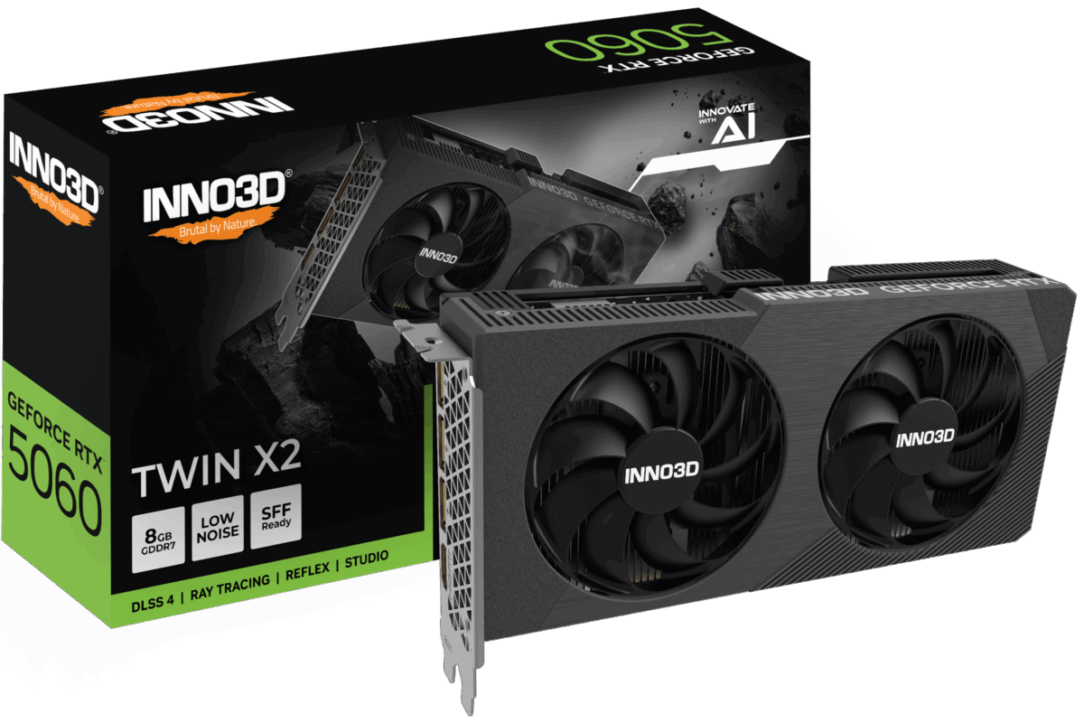 INNO3D GeForce RTX 5060 Twin X2 Graphics Card