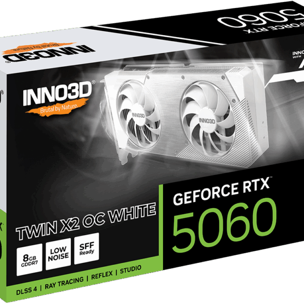 INNO3D GeForce RTX™ 5060 Twin X2 OC White
