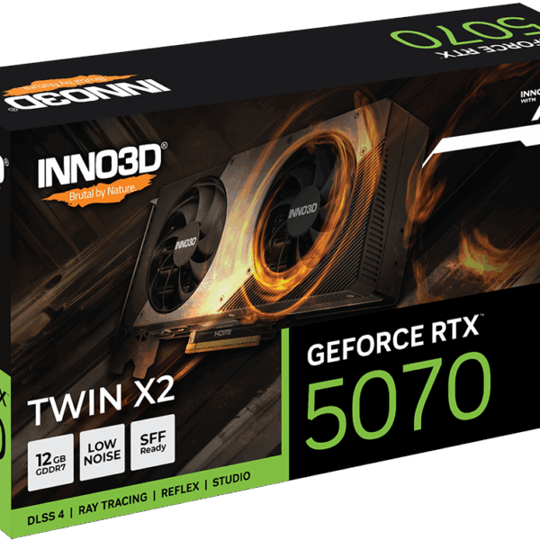 INNO3D GeForce RTX™ 5070 Twin X2 Graphics Card