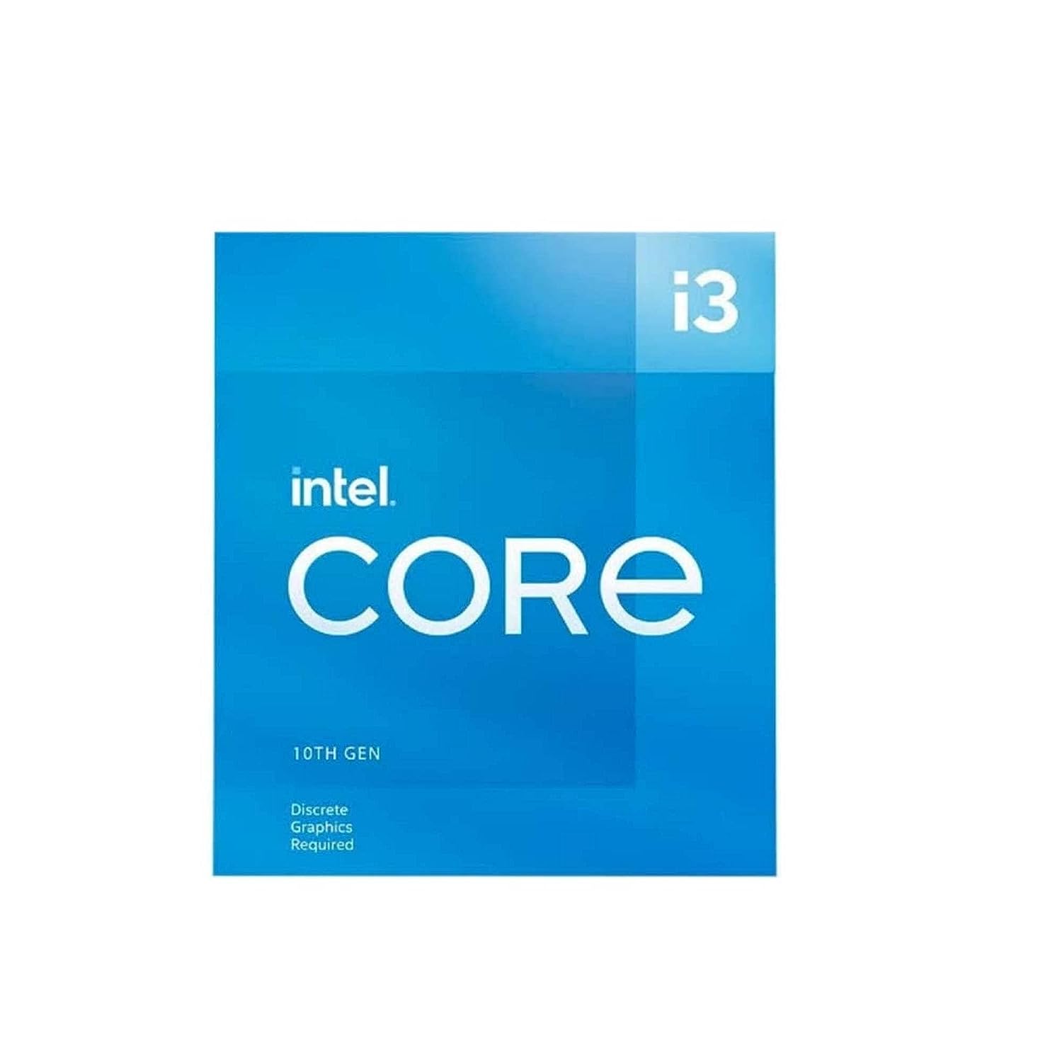 Intel Core i3-10105F 10th Gen Processor 4 Cores, 8 Threads | Up to 4.4GHz Boost | 6MB Cache | LGA1200 No Integrated Graphics