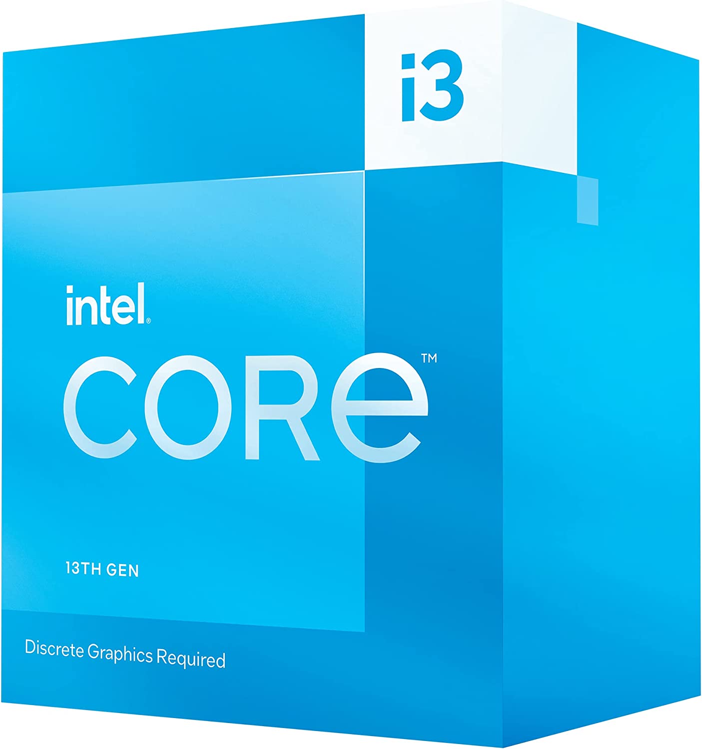 Intel Core i3‑13100F 13th Gen Processor 4 Cores, 8 Threads Up to 4.50 GHz Turbo | LGA1700