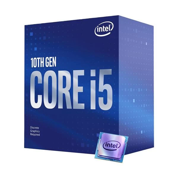 Intel Core i5-10400F 10th Gen Processor 6 Cores, 12 Threads, Up to 4.3GHz Turbo | LGA1200