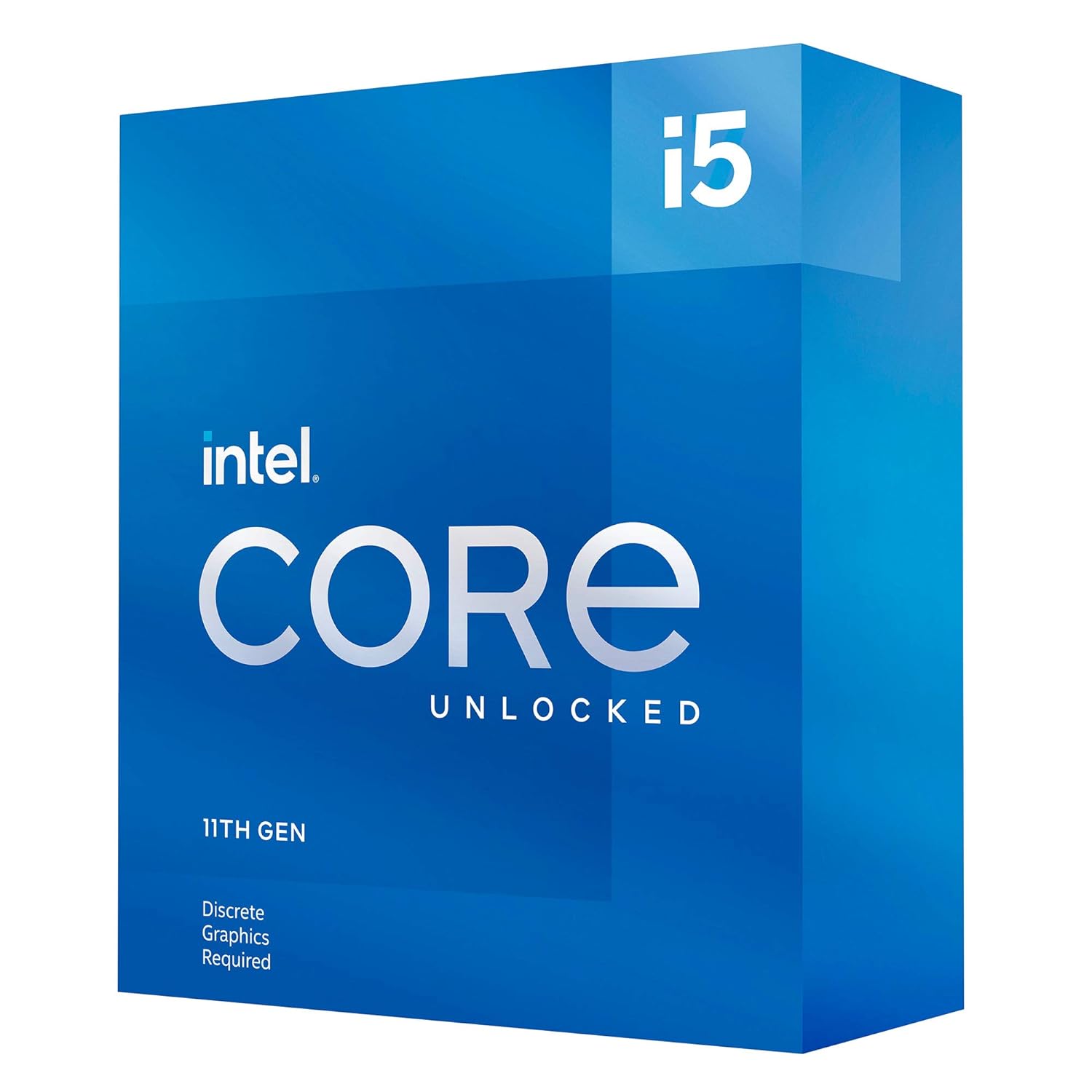 Intel Core i5-11600KF 11th Gen Unlocked Processor 6 Cores, 12 Threads | LGA1200