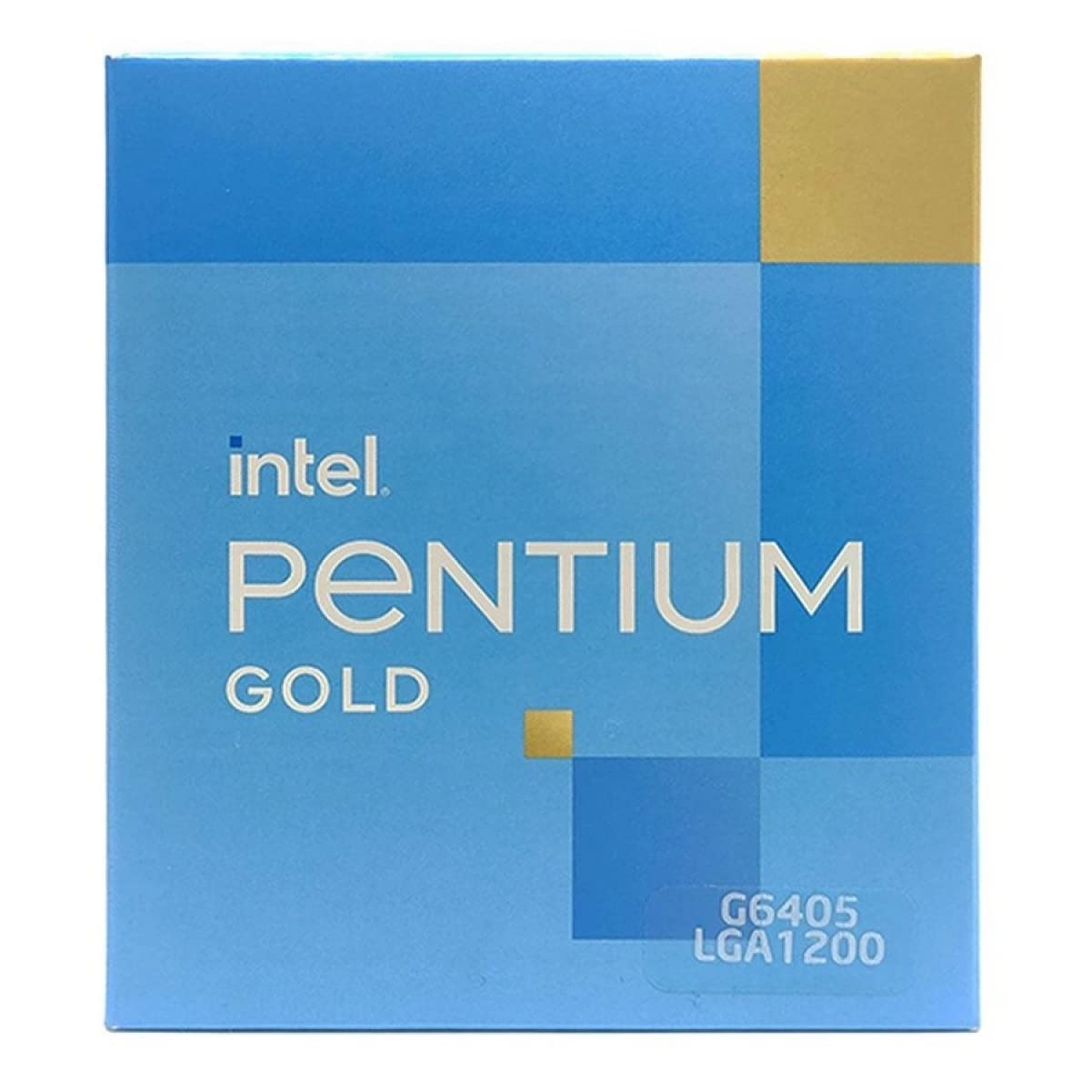 Intel Pentium Gold G6405 10th Gen Dual‑Core Processor, 4MB Cache 4.1 GHz Turbo | LGA1200