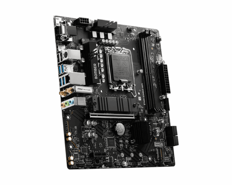 MSI B760M Bomber WiFi Motherboard 3 1