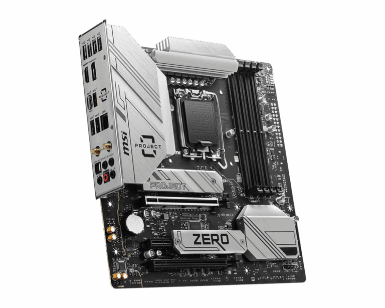 MSI B760M Project Zero DDR5 Motherboard 3 1