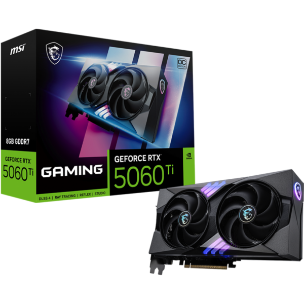 MSI GeForce RTX 5060 Ti 8G Gaming OC Graphics Card