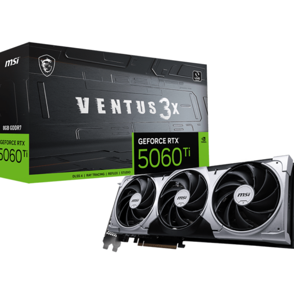 MSI GeForce RTX 5060 Ti 8G Ventus 3X Graphics Card