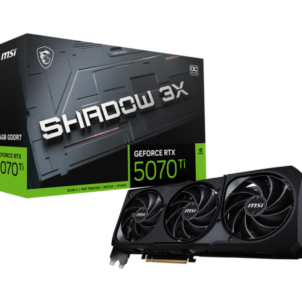 MSI GeForce RTX 5070 Ti 16G Shadow 3X OC