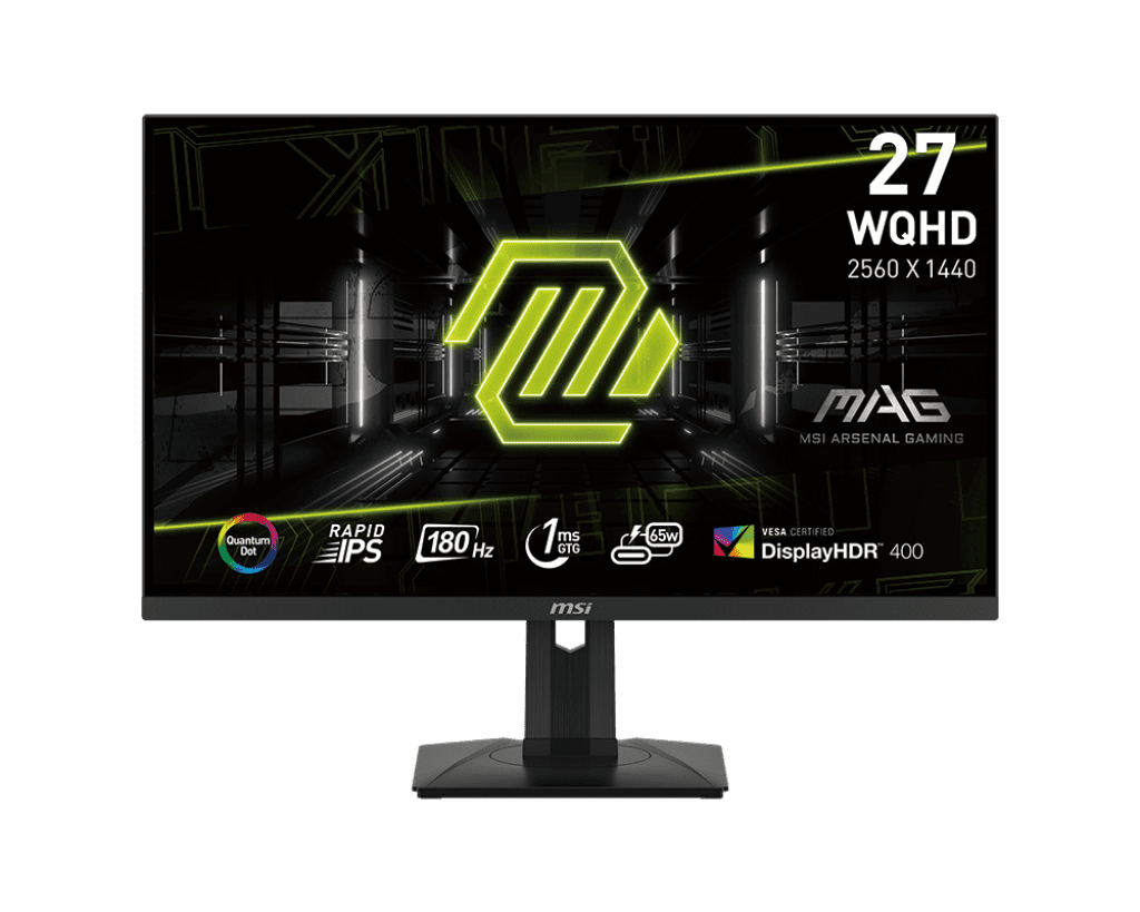 MSI MAG 274QRF QD E2 27 Inch QHD QD‑OLED Gaming Monitor – 360 Hz, 0.03 ms, HDMI 2.1 Console Mode, AI OLED Care