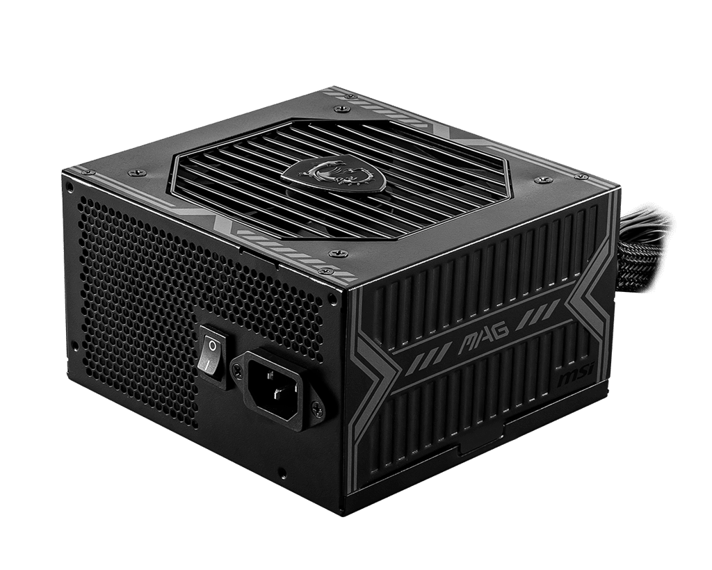 MSI MAG A650BN 650 W 80 Plus Bronze ATX Power Supply – DC‑to‑DC, Silent 120 mm Fan, 5‑Year Warranty
