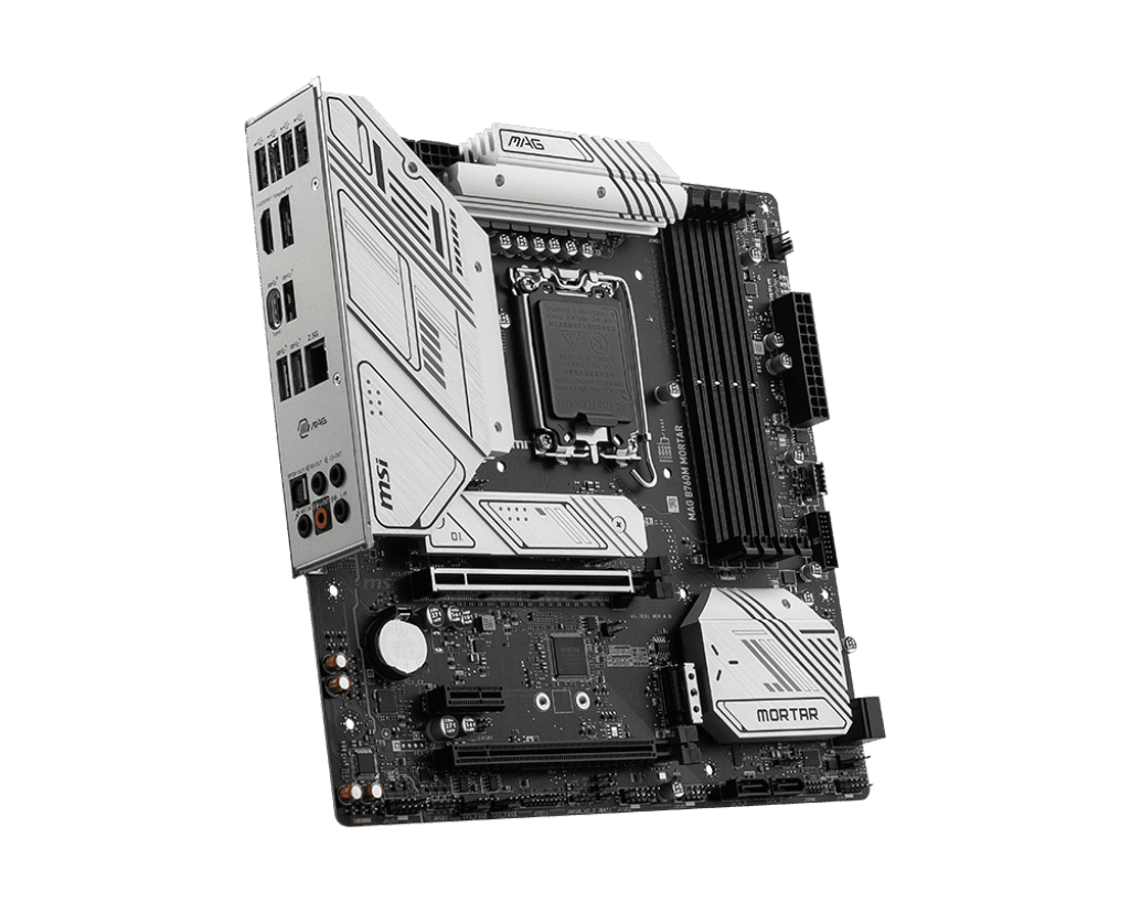 MSI MAG B760M Mortar DDR5 mATX Motherboard – Intel LGA 1700 | PCIe 5.0, Dual M.2 Gen4, USB-C, 2.5G LAN