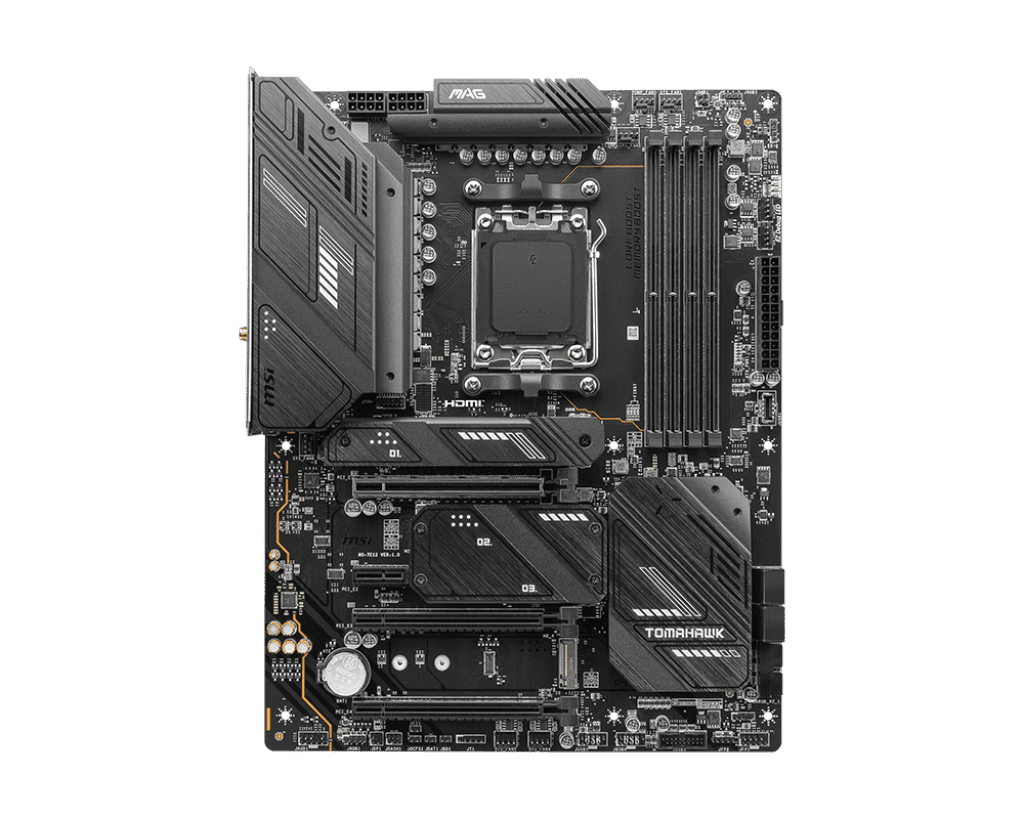MSI MAG X670E Tomahawk WiFi ATX Motherboard AM5 DDR5 | PCIe 5.0, Wi‑Fi 6E, USB 4.0, Dual M.2 Gen5