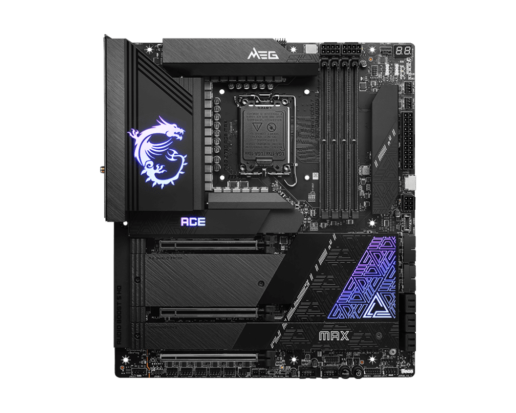 MSI MEG Z790 ACE Max DDR5 ATX Motherboard Intel LGA 1700 DDR5 | PCIe 5.0, Triple M.2 Gen4