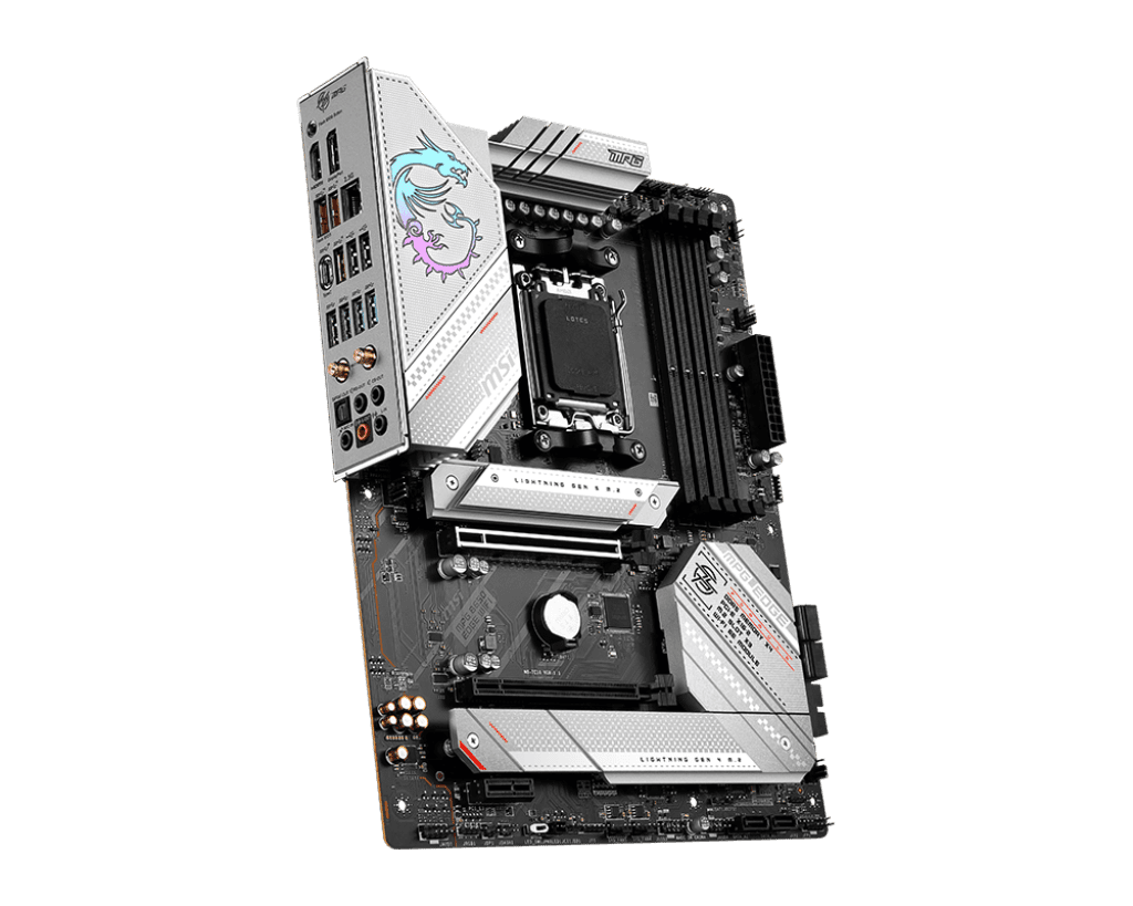 MSI MPG B650 Edge WiFi ATX Motherboard AM5 DDR5 | PCIe 5.0 M.2, Dual M.2 Gen4