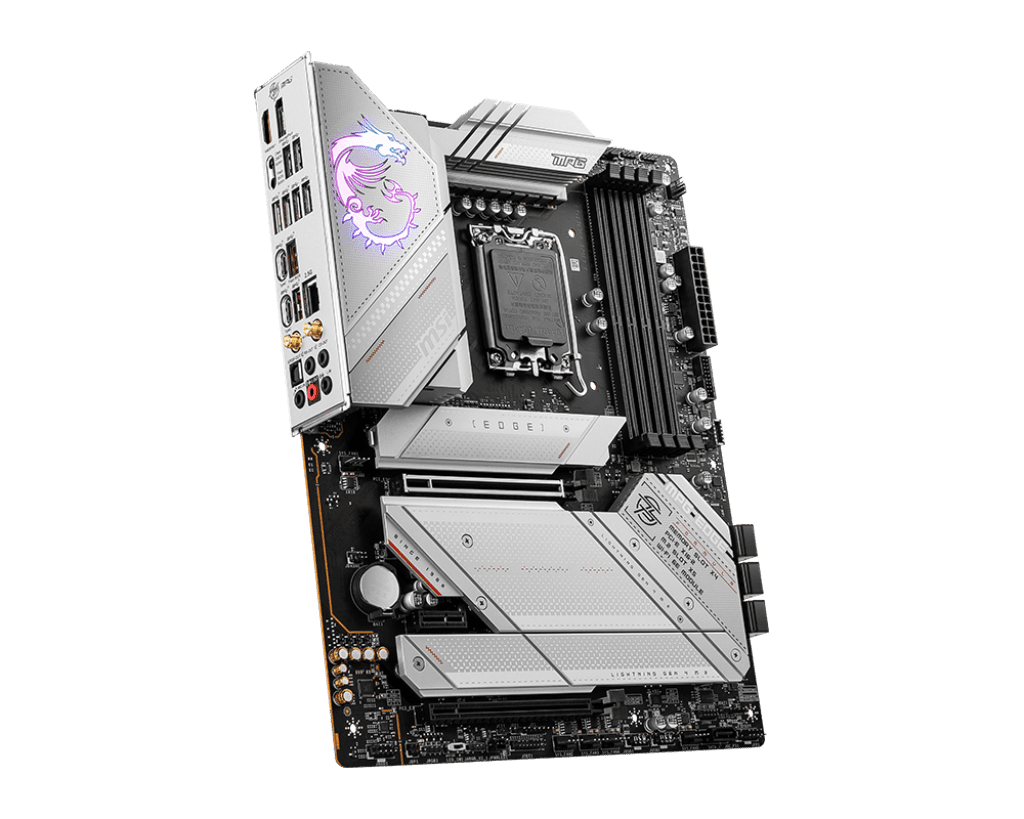 MSI MPG Z790 Edge WiFi DDR4 ATX Motherboard LGA 1700 DDR4 | PCIe 5.0 x16, Dual M.2 Gen4