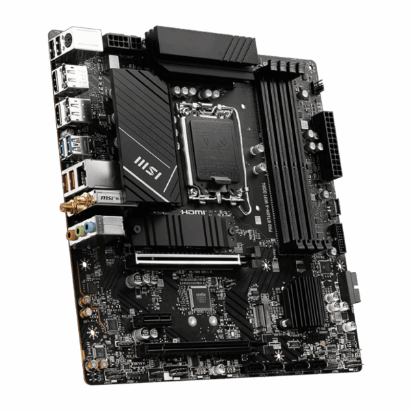 MSI PRO B760M A WiFi DDR4 Motherboard 3 1 1