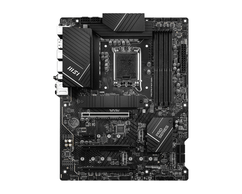 MSI PRO Z790‑P WiFi DDR4 ATX Motherboard LGA 1700 DDR4 | PCIe 5.0 GPU Slot, Dual M.2 Gen4