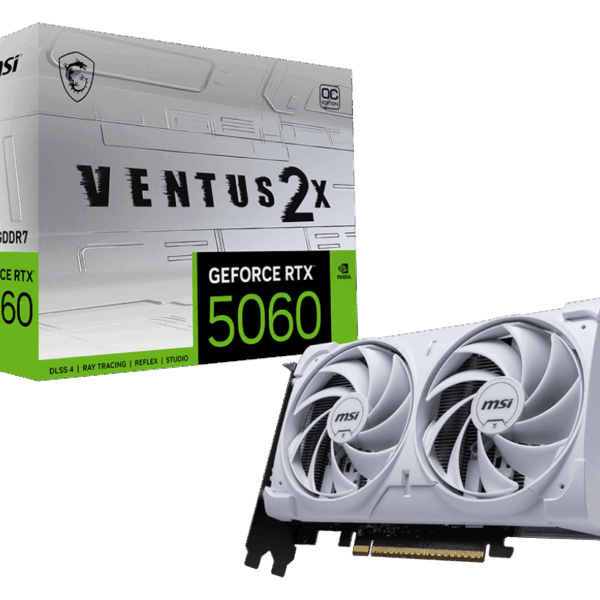 MSI RTX 5060 Ventus 2X OC White 8GB GDDR7