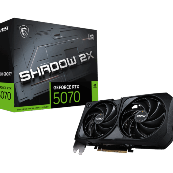 MSI RTX 5070 OC Shadow 2X 12GB Graphics Card