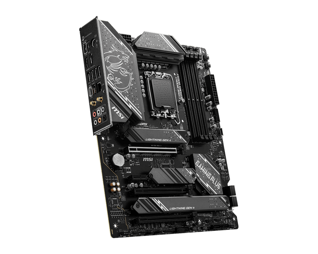 MSI Z790 Gaming Plus WiFi DDR5 ATX Motherboard LGA 1700 | Dual M.2 Gen4, PCIe 5.0 Ready