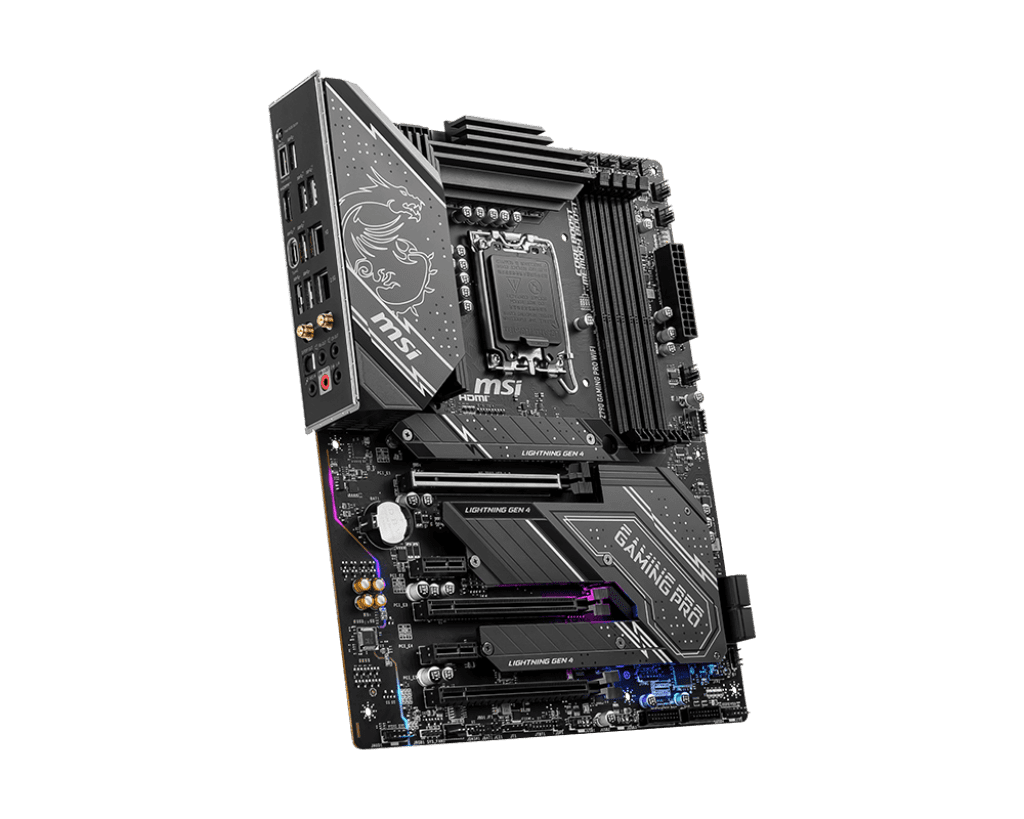 MSI Z790 Gaming Pro WiFi DDR5 ATX Motherboard LGA 1700 DDR5 | Dual M.2 Gen4, PCIe 5.0 GPU Slot