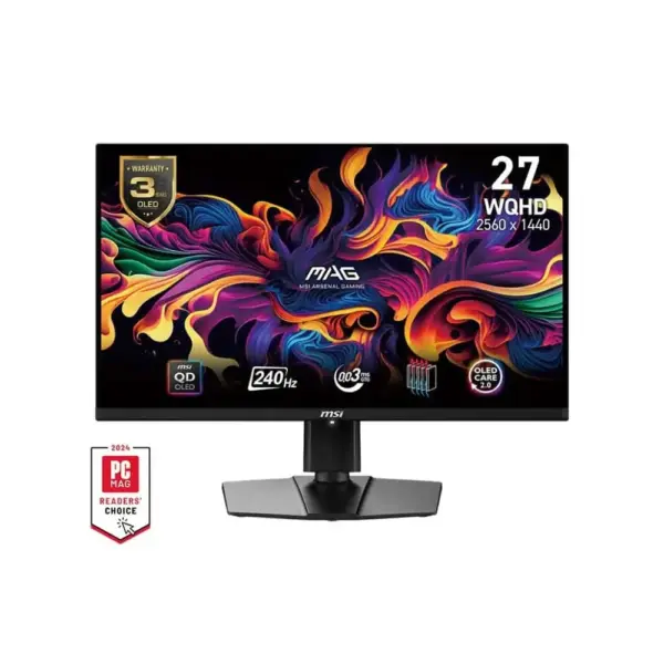Msi Mag 271QPX 27 Inch QD OLED E2 WQHD Gaming Monitor 1 1 1920x