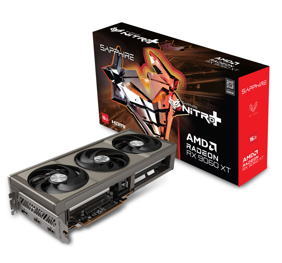 Sapphire Nitro + 9060 xt 16gb Graphics Card - Image 1