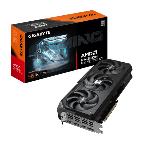 Gigabyte Radeon RX 9070 XT Gaming OC 16GB GDDR6 Graphics Card