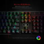 Redragon Devarajas K556 - 104 Keys Wired Mechanical Keyboard (Brown Switch)