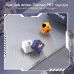 Redragon Eisa Pro K686 Pro Wired+2.4Ghz+BT Mechanical Keyboard Anime Theme (Custom Hi-Fi Linear Switch)