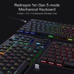 Redragon Fizz K617 - 60% Wired Mechanical Keyboard Black (Red Switches)
