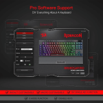 Redragon K596 Vishnu RGB Wired Keyboard 5