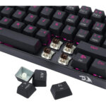 Redragon K630 Pink LED Dragon Born Keyboard (Brown Switch)