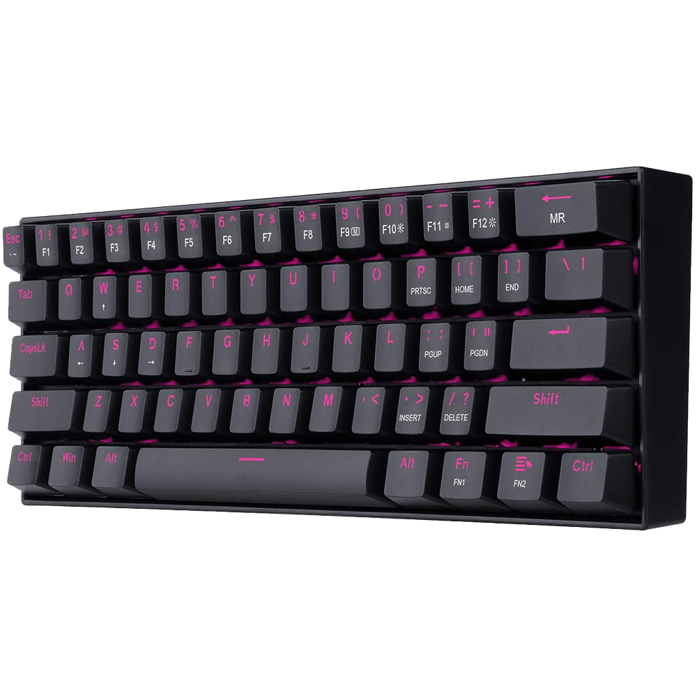 Redragon K630 Pink LED Dragon Born Keyboard (Brown Switch)