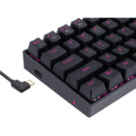 Redragon K630 Pink LED Dragon Born Keyboard (Brown Switch)