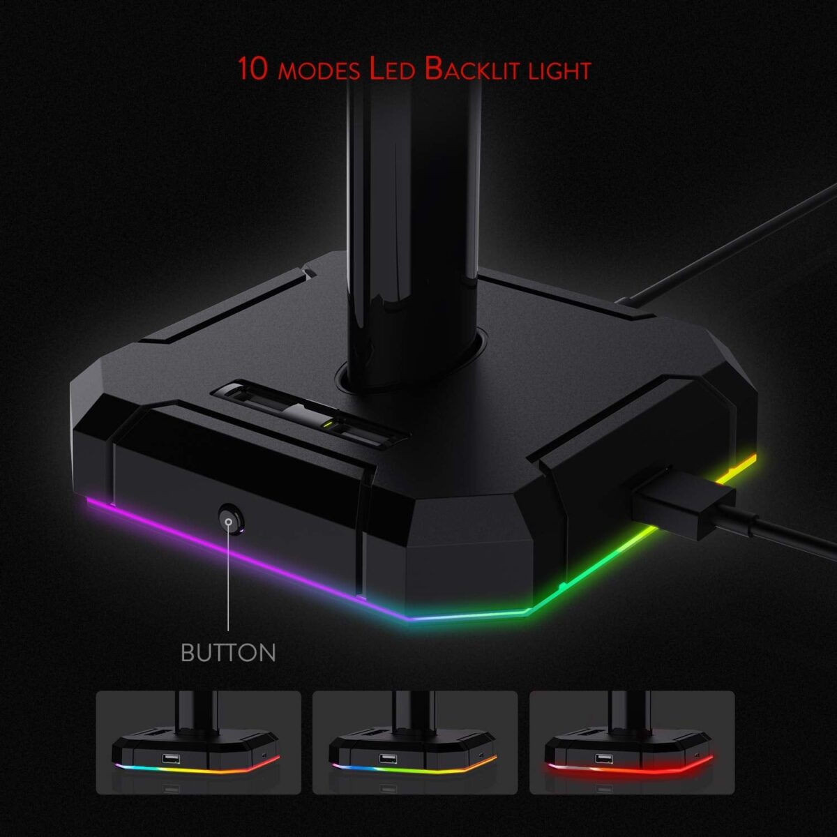 Redragon SCEPTER PRO HA300 Headphone Stand