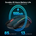 Redragon Taipan M810 Pro Wireless Gaming Mouse 6