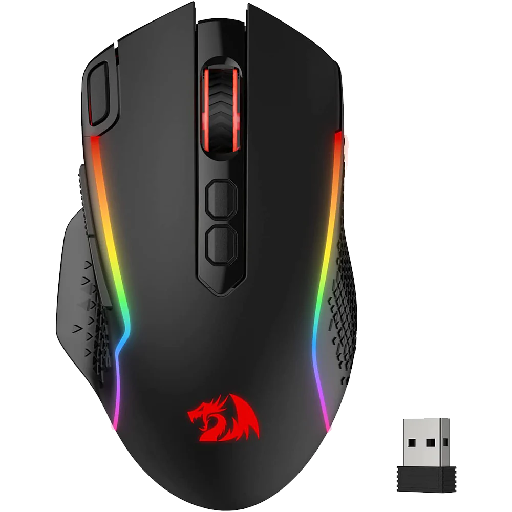 Redragon M810 Pro Wireless – 10000 DPI Wired/Wireless Gaming Mouse